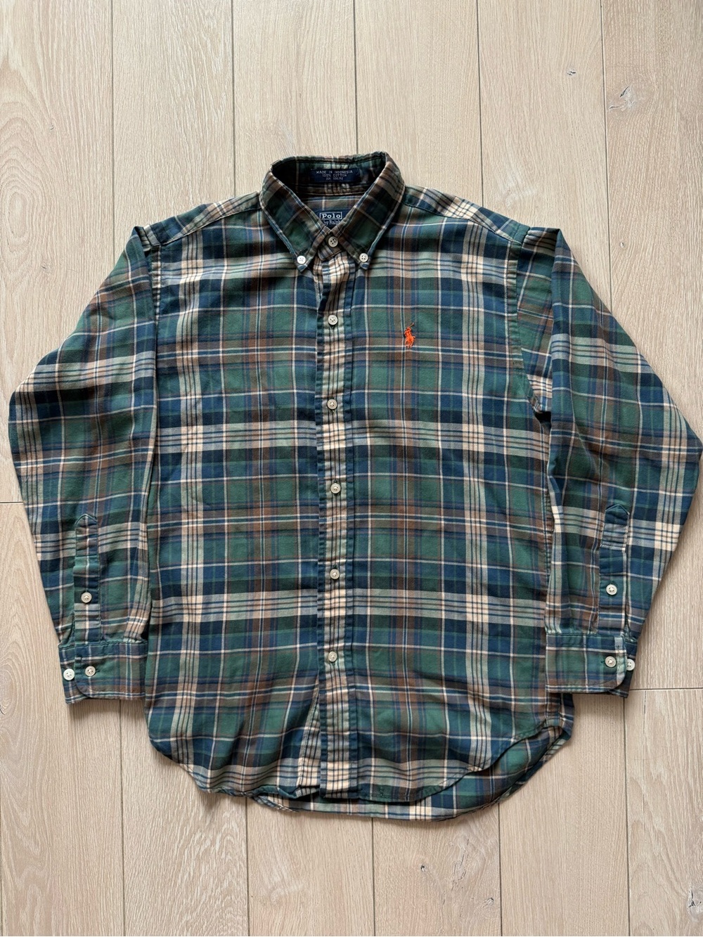 Vintage Polo Ralph Lauren Plaid Flannel Shirt Women’s